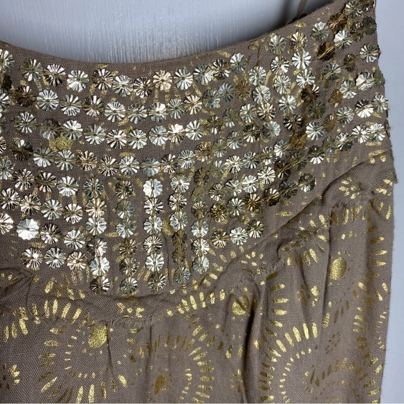 ⭐️OLD NAVY Metallic Sequin Drop Waist Halter Dress - Picture 2 of 4
